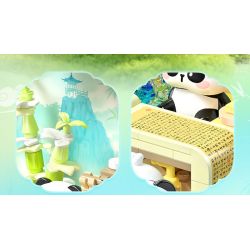 JIALE SPECIAL 54045 BỘ SƯU TẬP PHƯƠNG ĐÔNG CỜ VUA VUI NHỘN bộ đồ chơi xếp lắp ráp ghép mô hình