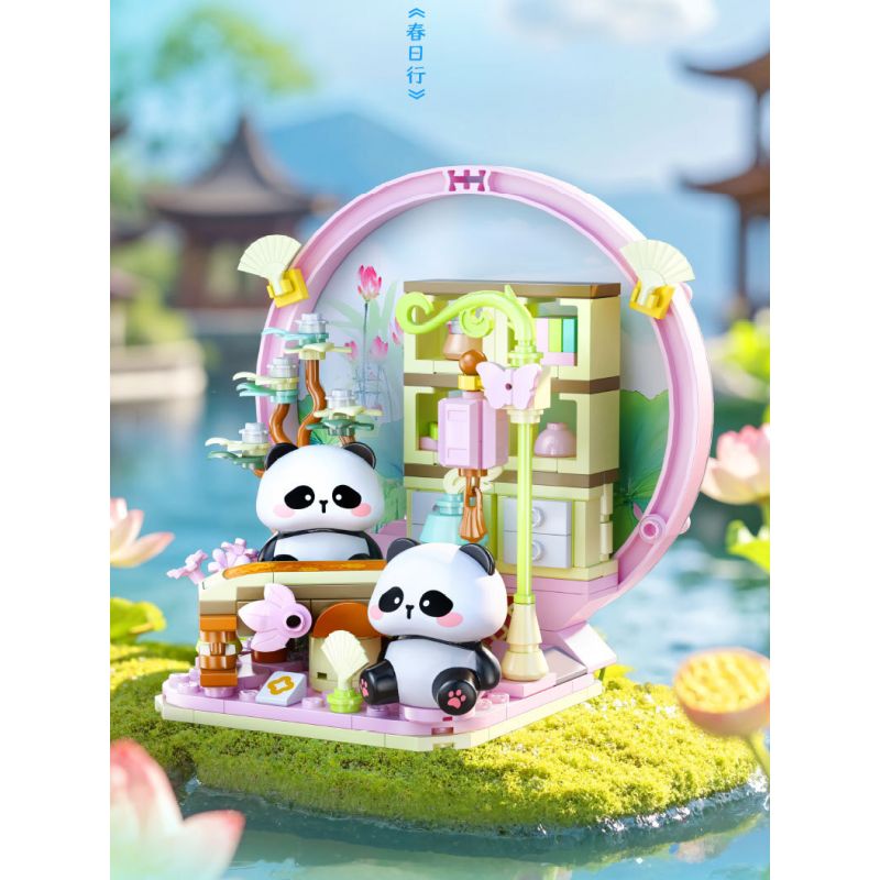 JIALE SPECIAL 54045 BỘ SƯU TẬP PHƯƠNG ĐÔNG CỜ VUA VUI NHỘN bộ đồ chơi xếp lắp ráp ghép mô hình