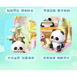 JIALE SPECIAL 54045 BỘ SƯU TẬP PHƯƠNG ĐÔNG CỜ VUA VUI NHỘN bộ đồ chơi xếp lắp ráp ghép mô hình