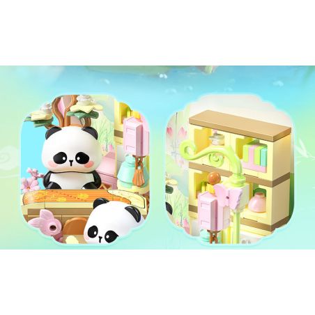 JIALE SPECIAL 54045 BỘ SƯU TẬP PHƯƠNG ĐÔNG CỜ VUA VUI NHỘN bộ đồ chơi xếp lắp ráp ghép mô hình