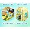 JIALE SPECIAL 54046 BỘ SƯU TẬP PHƯƠNG ĐÔNG TRANH MÙA XUÂN bộ đồ chơi xếp lắp ráp ghép mô hình