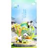JIALE SPECIAL 54046 BỘ SƯU TẬP PHƯƠNG ĐÔNG TRANH MÙA XUÂN bộ đồ chơi xếp lắp ráp ghép mô hình