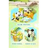 JIALE SPECIAL 54046 BỘ SƯU TẬP PHƯƠNG ĐÔNG TRANH MÙA XUÂN bộ đồ chơi xếp lắp ráp ghép mô hình