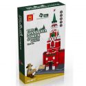 WANGE DR.LUCK 8017 5219 non Lego THÁP CHUÔNG SPASSKAYA bộ đồ chơi xếp lắp ráp ghép mô hình Mini Modular THE SPASSKAYA TOWER OF MOSCOW KREMLIN Đường Phố Thu Nhỏ 1048 khối