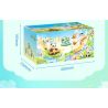 JIALE SPECIAL 54046 BỘ SƯU TẬP PHƯƠNG ĐÔNG TRANH MÙA XUÂN bộ đồ chơi xếp lắp ráp ghép mô hình