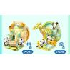 JIALE SPECIAL 54046 BỘ SƯU TẬP PHƯƠNG ĐÔNG TRANH MÙA XUÂN bộ đồ chơi xếp lắp ráp ghép mô hình