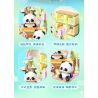 JIALE SPECIAL 54046 BỘ SƯU TẬP PHƯƠNG ĐÔNG TRANH MÙA XUÂN bộ đồ chơi xếp lắp ráp ghép mô hình