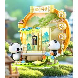 JIALE SPECIAL 54047 TỤ HỘI PHƯƠNG ĐÔNG TRÀ ĐẠO bộ đồ chơi xếp lắp ráp ghép mô hình