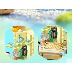 JIALE SPECIAL 54047 TỤ HỘI PHƯƠNG ĐÔNG TRÀ ĐẠO bộ đồ chơi xếp lắp ráp ghép mô hình