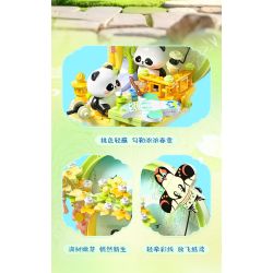 JIALE SPECIAL 54047 TỤ HỘI PHƯƠNG ĐÔNG TRÀ ĐẠO bộ đồ chơi xếp lắp ráp ghép mô hình