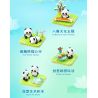 JIALE SPECIAL 54048 TẬP HỢP PHƯƠNG ĐÔNG ĐI BÈ bộ đồ chơi xếp lắp ráp ghép mô hình