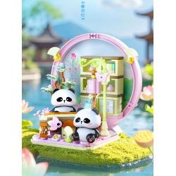 JIALE SPECIAL 54048 TẬP HỢP PHƯƠNG ĐÔNG ĐI BÈ bộ đồ chơi xếp lắp ráp ghép mô hình