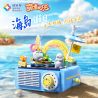 JIALE SPECIAL 54031 NHỮNG KHOẢNH KHẮC DỄ THƯƠNG KỲ NGHỈ TRÊN ĐẢO bộ đồ chơi xếp lắp ráp ghép mô hình 280 khối