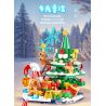 JIALE SPECIAL 54020 CHUYỆN CÁC MÙA CHIỀU HẠ bộ đồ chơi xếp lắp ráp ghép mô hình 186 khối