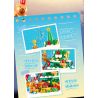 JIALE SPECIAL 54020 CHUYỆN CÁC MÙA CHIỀU HẠ bộ đồ chơi xếp lắp ráp ghép mô hình 186 khối