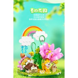 JIALE SPECIAL 54020 CHUYỆN CÁC MÙA CHIỀU HẠ bộ đồ chơi xếp lắp ráp ghép mô hình 186 khối