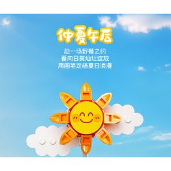 JIALE SPECIAL 54020 CHUYỆN CÁC MÙA CHIỀU HẠ bộ đồ chơi xếp lắp ráp ghép mô hình 186 khối