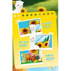 JIALE SPECIAL 54020 CHUYỆN CÁC MÙA CHIỀU HẠ bộ đồ chơi xếp lắp ráp ghép mô hình 186 khối