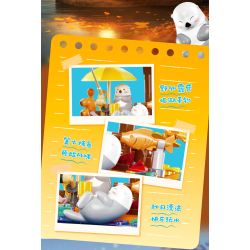 JIALE SPECIAL 54020 CHUYỆN CÁC MÙA CHIỀU HẠ bộ đồ chơi xếp lắp ráp ghép mô hình 186 khối