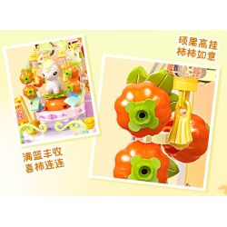 JIALE SPECIAL 54067 VÒNG QUAY NGỰA DỄ THƯƠNG SỐNG MAY MẮN bộ đồ chơi xếp lắp ráp ghép mô hình Creator Sáng Tạo