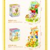 JIALE SPECIAL 54067 VÒNG QUAY NGỰA DỄ THƯƠNG SỐNG MAY MẮN bộ đồ chơi xếp lắp ráp ghép mô hình Creator Sáng Tạo