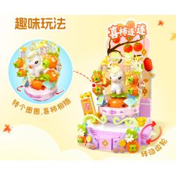 JIALE SPECIAL 54068 VÒNG QUAY NGỰA DỄ THƯƠNG NỞ RỘ bộ đồ chơi xếp lắp ráp ghép mô hình Creator Sáng Tạo