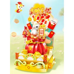 JIALE SPECIAL 54069 LỄ HỘI NGỰA DỄ THƯƠNG HẠ CÁNH NGAY LẬP TỨC bộ đồ chơi xếp lắp ráp ghép mô hình Creator Sáng Tạo