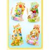 JIALE SPECIAL 54070 VÒNG QUAY NGỰA DỄ THƯƠNG QUẢ HỒNG VÀ NGON bộ đồ chơi xếp lắp ráp ghép mô hình Creator Sáng Tạo