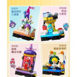 JIALE SPECIAL KB31020 31020 MANFUN FAMILY NGƯỜI TRỢ GIÚP DI ĐỘNG ANH EM KHÔNG GIAN TONY bộ đồ chơi xếp lắp ráp ghép mô hình Movie & Game Phim Và Trò Chơi