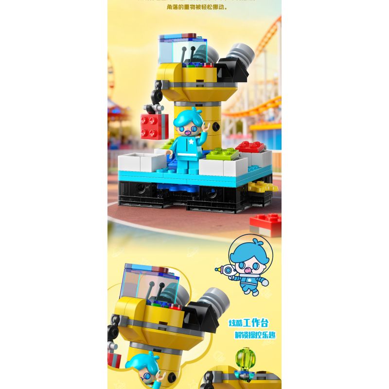 JIALE SPECIAL KB31021 31021 NIỀM VUI GIA ĐÌNH MANFAN NỮ THẦN TỦ QUẦN ÁO THUẬT QUAY TRÒN MẸ TRISI bộ đồ chơi xếp lắp ráp ghép mô hình Movie & Game Phim Và Trò Chơi