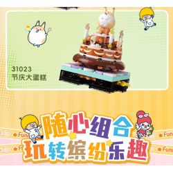 JIALE SPECIAL KB31021 31021 NIỀM VUI GIA ĐÌNH MANFAN NỮ THẦN TỦ QUẦN ÁO THUẬT QUAY TRÒN MẸ TRISI bộ đồ chơi xếp lắp ráp ghép mô hình Movie & Game Phim Và Trò Chơi