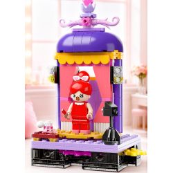 JIALE SPECIAL KB31021 31021 NIỀM VUI GIA ĐÌNH MANFAN NỮ THẦN TỦ QUẦN ÁO THUẬT QUAY TRÒN MẸ TRISI bộ đồ chơi xếp lắp ráp ghép mô hình Movie & Game Phim Và Trò Chơi