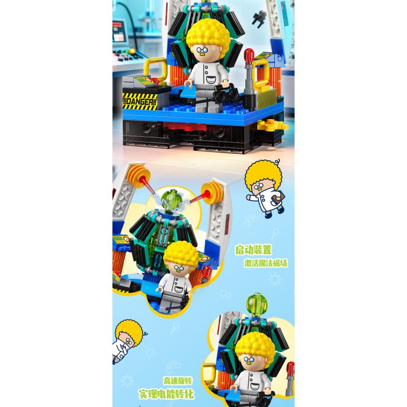 JIALE SPECIAL KB31022 31022 NIỀM VUI GIA ĐÌNH MANFEN NGƯỜI TẠO RA NĂNG LƯỢNG CAO THOMAS CHA CỦA BÁC SĨ bộ đồ chơi xếp lắp ráp ghép mô hình Movie & Game Phim Và Trò Chơi