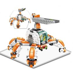 WANGE DR.LUCK 55172 non  ROBOT NHIỀU CHÂN 1 NGƯỜI ĐIỀU KHIỂN bộ đồ chơi xếp lắp ráp ghép mô hình Advanced Military Quân Đội Công Nghệ Cao 441 khối