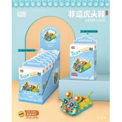 LOZ 8881 DI SẢN VĂN HÓA PHI VẬT THỂ GIÀY ĐẦU HỔ NHƯ THÊM TIỀN TỶ bộ đồ chơi xếp lắp ráp ghép mô hình Creator Sáng Tạo 420 khối