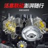 DOUBLE HEIGHT 60552 DUCATI SA MẠCX tỷ lệ 1:8 bộ đồ chơi xếp lắp ráp ghép mô hình Technic Kỹ Thuật Công Nghệ Cao Mô Hình Phương Tiện 526 khối