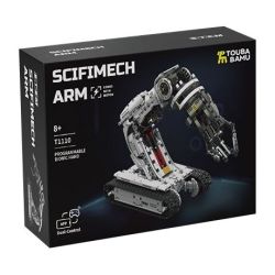TAKUKI T1110 1110 CÁNH TAY ROBOT LẬP TRÌNH KHOA HỌC VIỄN TƯỞNG bộ đồ chơi xếp lắp ráp ghép mô hình Technic Kỹ Thuật Công Nghệ Cao Mô Hình Phương Tiện 1512 khối