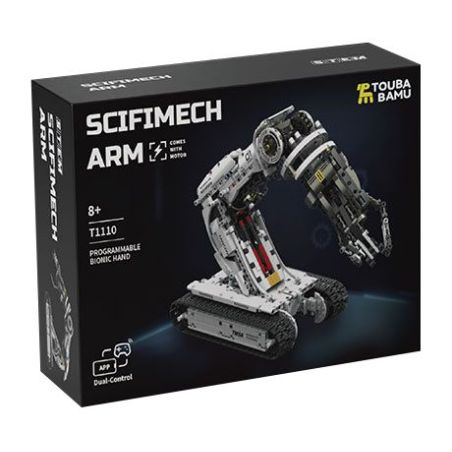 TAKUKI T1110 1110 CÁNH TAY ROBOT LẬP TRÌNH KHOA HỌC VIỄN TƯỞNG bộ đồ chơi xếp lắp ráp ghép mô hình Technic Kỹ Thuật Công Nghệ Cao Mô Hình Phương Tiện 1512 khối