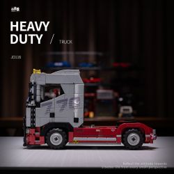 SMALL ANGLE JD116 ĐẦU MÁY KÉO SCANIA bộ đồ chơi xếp lắp ráp ghép mô hình Creator HEAVY DUTY TRUCK Sáng Tạo 871 khối