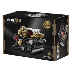 EIKEE Y15010 15010 H6 ĐỘNG CƠ HÚT KHÍ TỰ NHIÊN NẰM ĐỐI DIỆN bộ đồ chơi xếp lắp ráp ghép mô hình Technic PSJ PISTON H6 ENGINE Kỹ Thuật Công Nghệ Cao Mô Hình Phương Tiện 879 khối