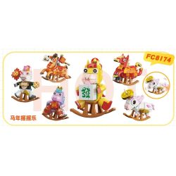 FORANGE FC8174 8174 NHẠC ROCK NĂM NGỌ 6 LOẠI bộ đồ chơi xếp lắp ráp ghép mô hình Creator Sáng Tạo 668 khối