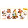 FORANGE FC8174 8174 NHẠC ROCK NĂM NGỌ 6 LOẠI bộ đồ chơi xếp lắp ráp ghép mô hình Creator Sáng Tạo 668 khối