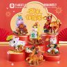 FORANGE FC8174 8174 NHẠC ROCK NĂM NGỌ 6 LOẠI bộ đồ chơi xếp lắp ráp ghép mô hình Creator Sáng Tạo 668 khối