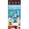 FORANGE FC3340 3340 TRẠM CỨU HỎA QUỸ ĐẠO bộ đồ chơi xếp lắp ráp ghép mô hình City Thành Phố 651 khối