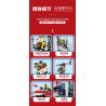 FORANGE FC3340 3340 TRẠM CỨU HỎA QUỸ ĐẠO bộ đồ chơi xếp lắp ráp ghép mô hình City Thành Phố 651 khối