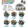 FORANGE FC8168 8168 BỘ SƯU TẬP MINI CÁC MẪU ĐỘNG CƠ 6 bộ đồ chơi xếp lắp ráp ghép mô hình Technic MINI ENGINE Kỹ Thuật Công Nghệ Cao Mô Hình Phương Tiện 615 khối