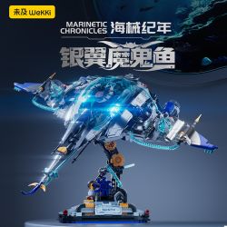 WEKKI 506702 506703 BIÊN NIÊN SỬ BIỂN MANTA RAY bộ đồ chơi xếp lắp ráp ghép mô hình MANTA-03