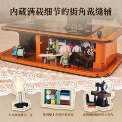 PANTASY 85028 MÁY KHÂU TAY bộ đồ chơi xếp lắp ráp ghép mô hình Creator HAND CRANK SEWING MACHINE Sáng Tạo 1360 khối