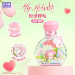 GEKKOSHA 803305 GIA ĐÌNH SANRIO HỘP MÙ YÊU TINH HOA 6 MẪU bộ đồ chơi xếp lắp ráp ghép mô hình SANRIO CHARACTERS THE FLOWER ANGEL