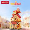 KEEPPLEY K28040 28040 KHUNG CẢNH ĐƯỜNG PHỐ SẮC MÀU MÙA 8 CỬA HÀNG ĐỒ CHƠI TRONG MƠ bộ đồ chơi xếp lắp ráp ghép mô hình 374 khối